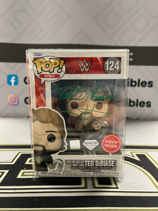 Autographed Funko POP! WWE Ted Dibiase GameStop Exclusive