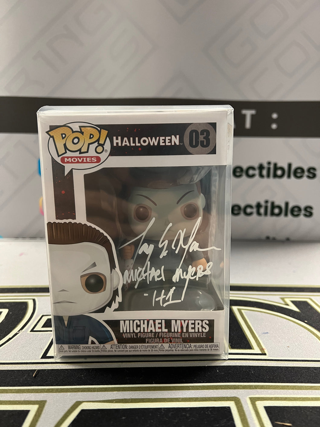 Autographed Funko POP! Tony Moran White Ink