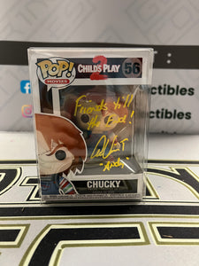 Autographed Funko POP! Alex Vincent Friends Till The End! Yellow Ink