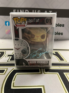 Autographed Funko POP! Tom Savini Blue Ink