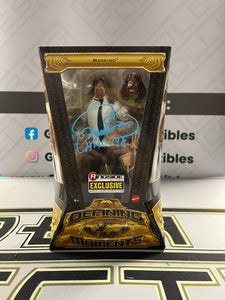 Autographed WWE Defining Moments Mankind Exclusive Blue Ink